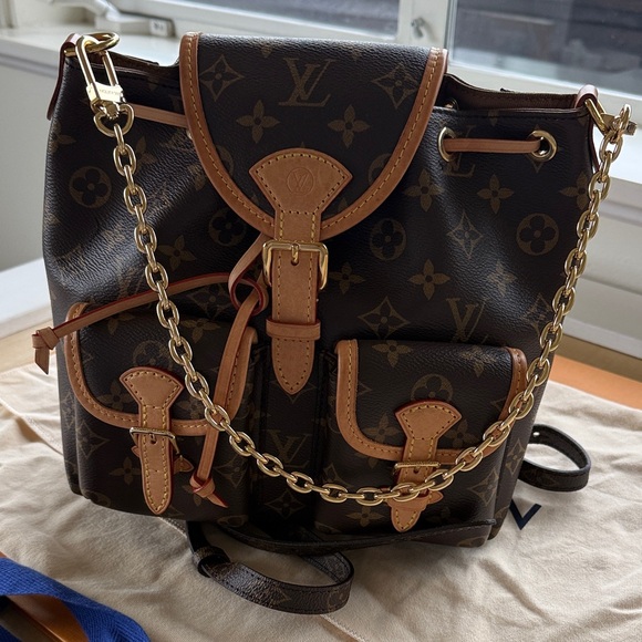 Louis Vuitton Excursion PM MNG Brown Monogram Bag/backpack with Tan Accents main image 11